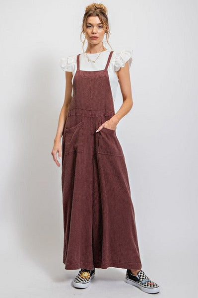 Liliana Washed Cotton Jumpsuit 5 Colors