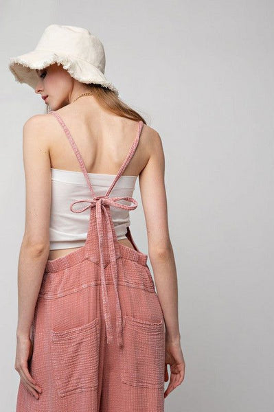 Liliana Washed Cotton Jumpsuit 5 Colors