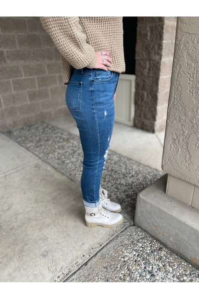 Brynlee High Rise Relaxed Fit Judy Blue Jeans