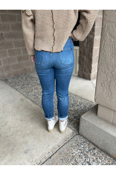 Brynlee High Rise Relaxed Fit Judy Blue Jeans