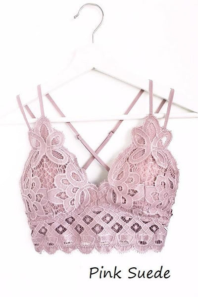 Finley Crochet Lace Bralette