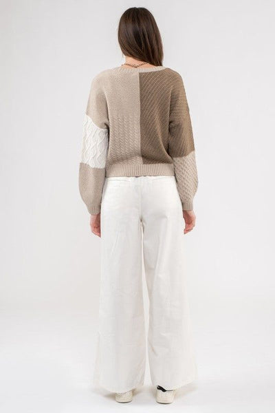 Daphne Color Block Cardigan