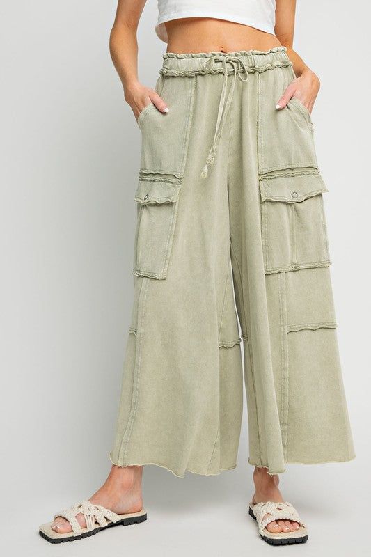 Juliet Utility Mineral Washed Pants