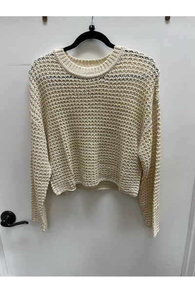 Paige Loose Knit Crop Sweater