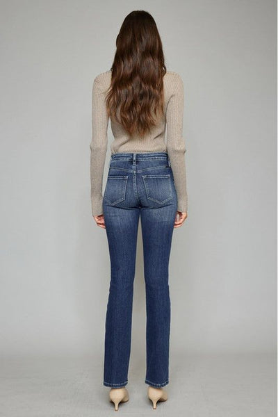 Michelle High Rise Skinny Bootcut Kancan Jeans