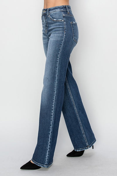 Katalina High Rise Dark Straight Risen Jeans