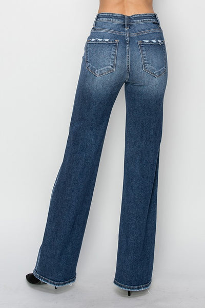 Katalina High Rise Dark Straight Risen Jeans