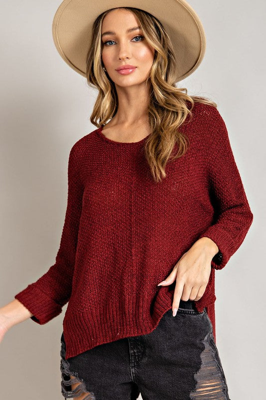 Haven Loose Fitting Sweater Top 7 Colors