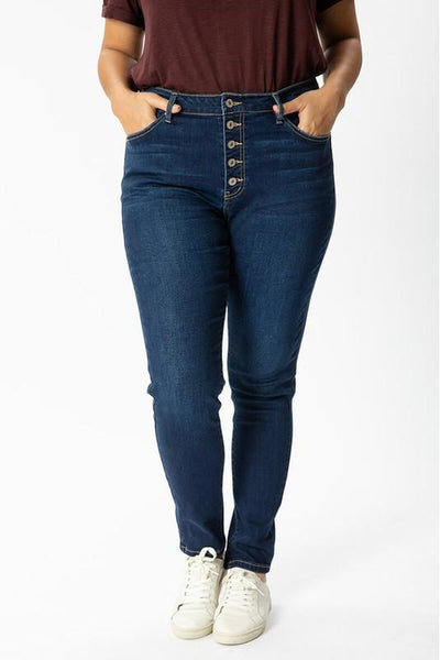 Sherry Non Distressed Curvy Kancan Jeans