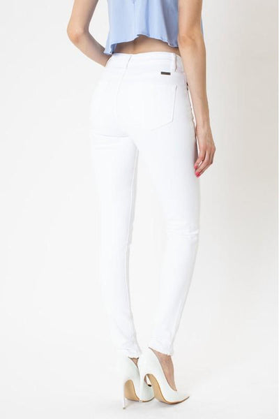 Camila White Kancan Jeans