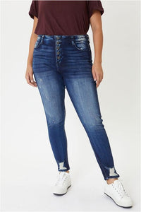 Georgie High Rise Curvy Kancan Jeans