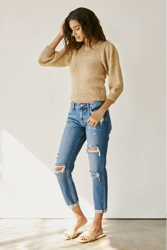Sammy Mid Rise Kancan Jeans