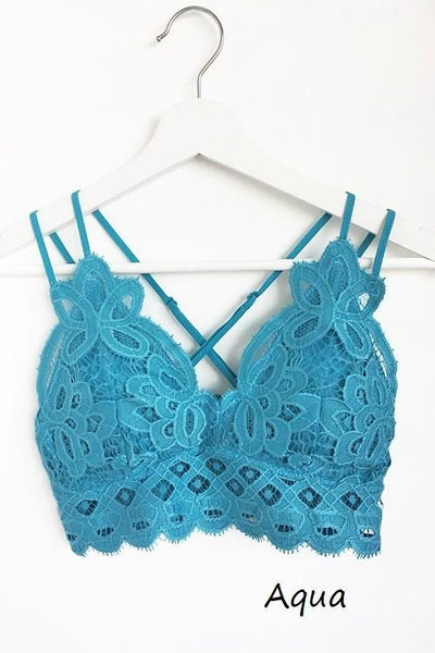 Finley Crochet Lace Bralette