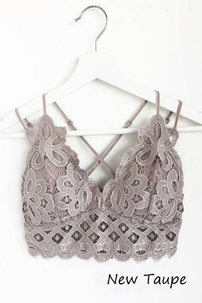 Finley Crochet Lace Bralette