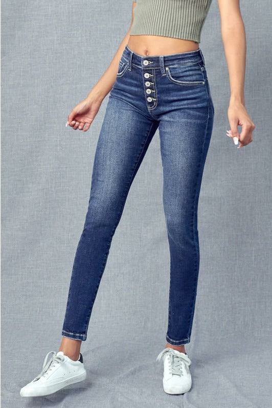 Julie High Rise Skinny Kancan Jeans