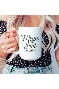 15oz Mega Pint Ceramic Coffee Mug