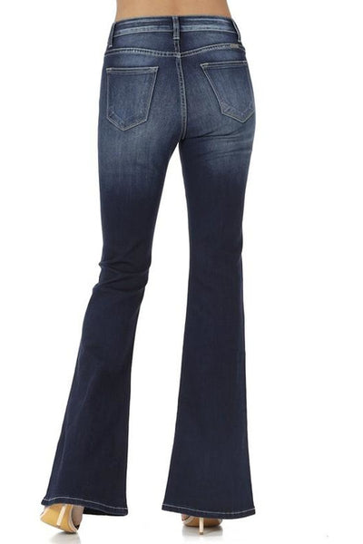 Felicia Mid Rise Bootcut Kancan Jeans