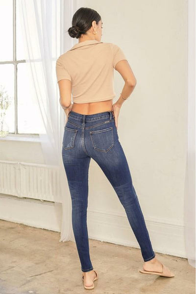 Lisa High Rise Skinny Kancan Jeans