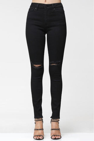 Gwendolyn Black Super Skinny Kancan Jeans