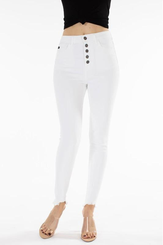 Kristy Kancan Super High Waist 5 Button Jeans
