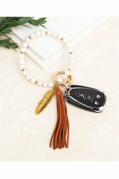 Boho Key Ring Bracelet