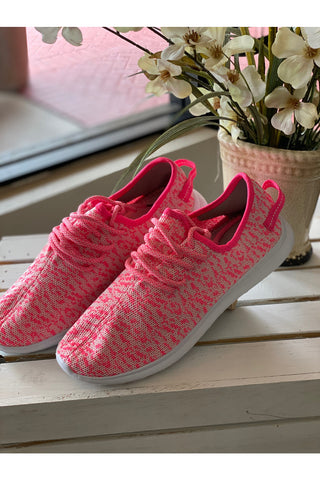 Pink & White Shoe