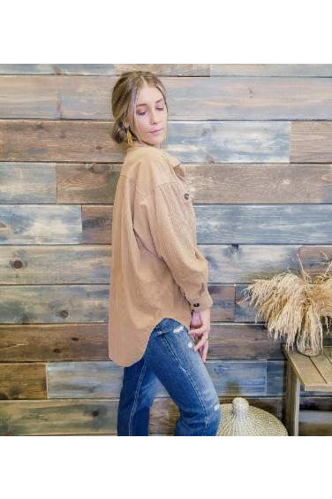 Soft Corduroy Jackets 3 Colors
