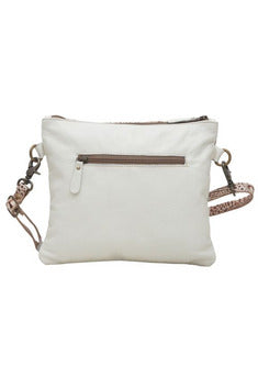 Leather & Hair On Crossbody Bag