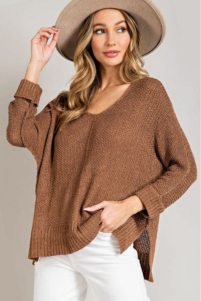 Haven Loose Fitting Sweater Top 7 Colors