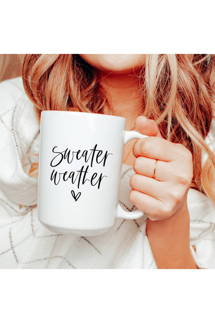 15oz Sweater Weather Ceramic Coffee Mug