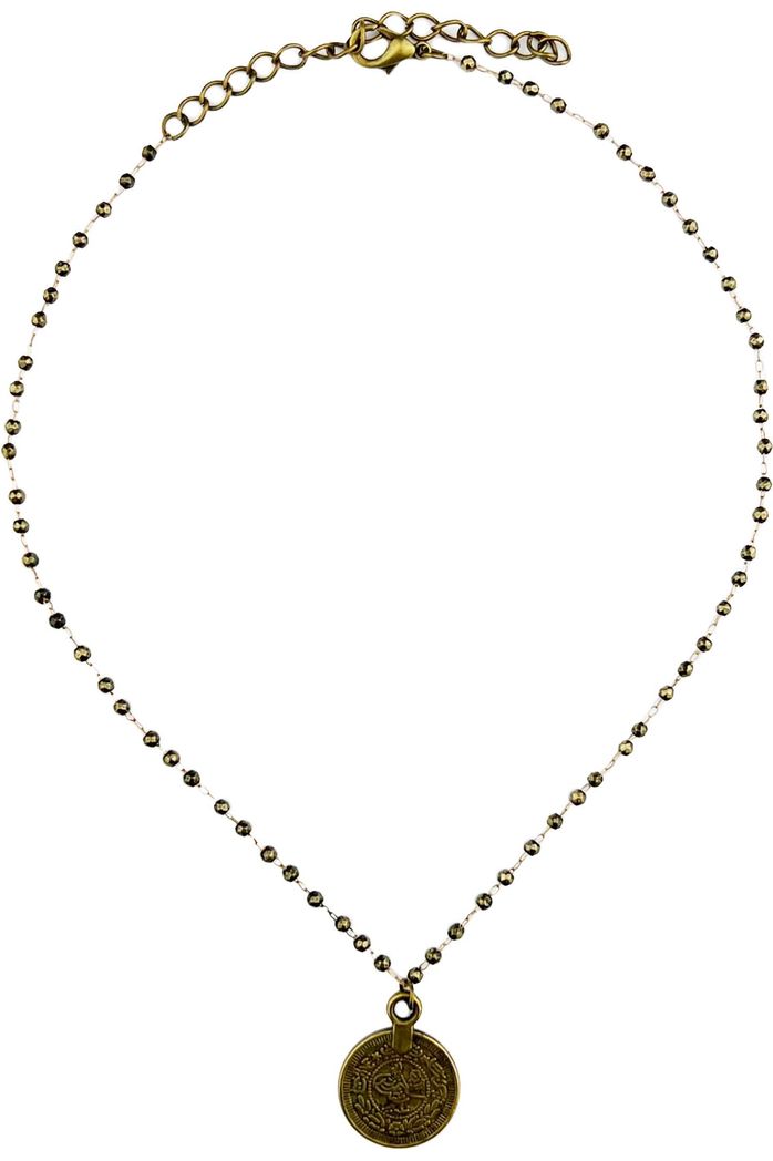 Dainty Coin Choker Necklace