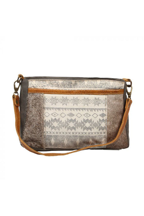Canvas Leather Cowhide Handbag