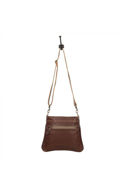 Tan Cowhide Leather Handbag